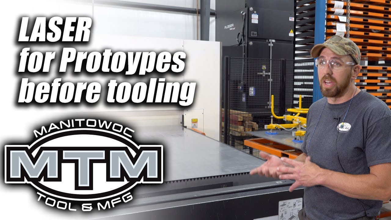 Laser are the first step in Metal Stamping see how... Manitowoc Tool & Mfg.